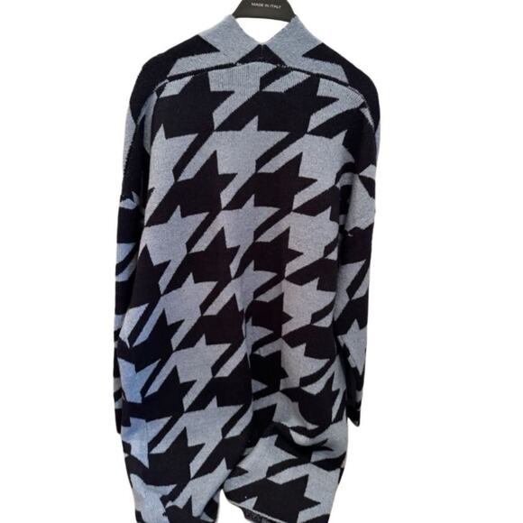 Birch NY Blue & Black sweater duster, Size 1X, new with tag - Picture 2 of 8